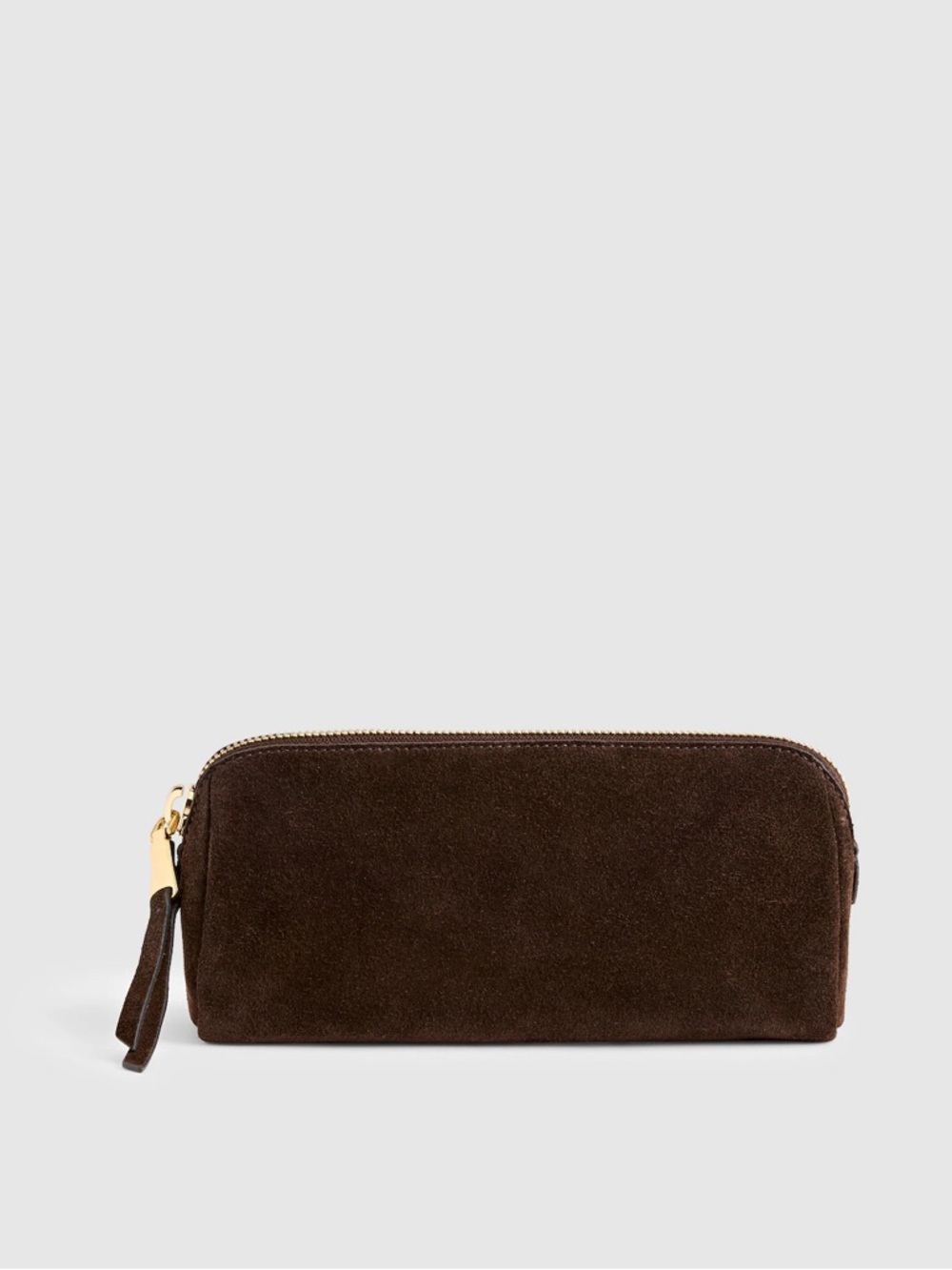 NWT Madewell Suede Makeup Pouch